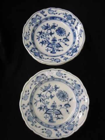 8 Meissen Porcelain Blue Onion  14d122