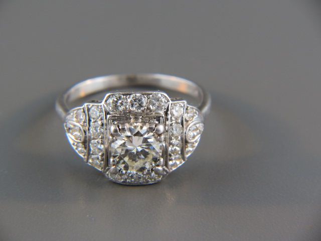 Diamond Platinum Ring 1 01 Carat 14d167