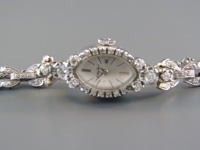 Mathey Tisot Diamond Wristwatch