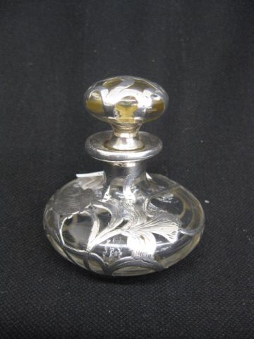 Alvin Sterling Silver Overlay Perfume 14d1b0