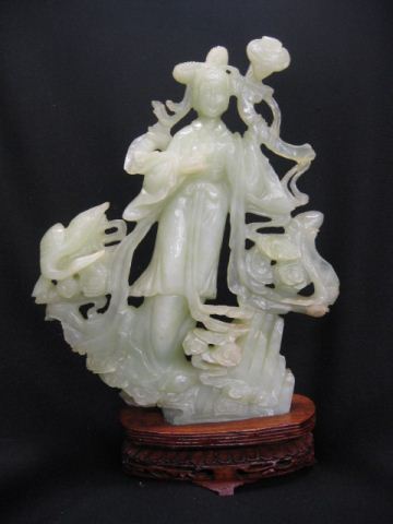 Chinese Carved Jade Figurine of 14d1c3