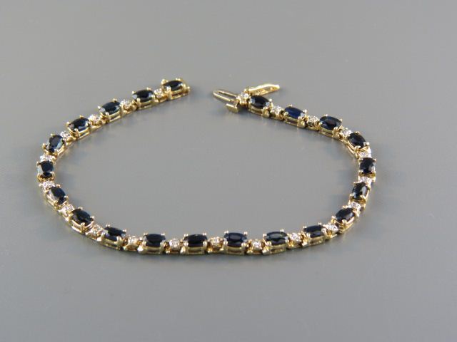 Sapphire Bracelet 21 oval deep 14d1bc