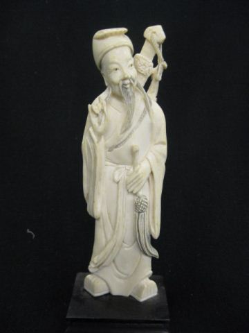 Chinese Carved Ivory Figurine of an