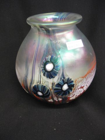 Eickholt Art Glass Vase Millefiori 14d1e0