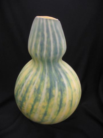 French Art Glass Vase gourd shape 14d1d8