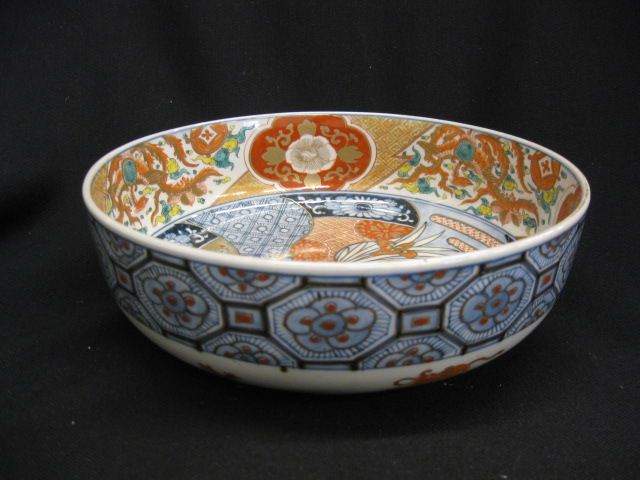 Japanese Imari Porcelain Bowl Phoenix