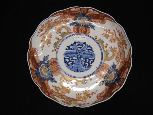 Japanese Imari Porcelain Dish signed 14d1f2