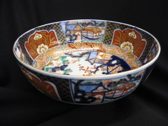 Large Japanese Imari Porcelain