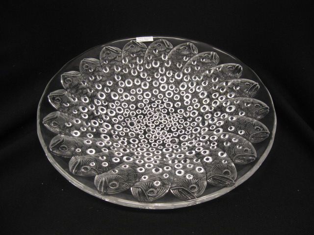 Lalique French Crystal Bowl fish 14d1fe