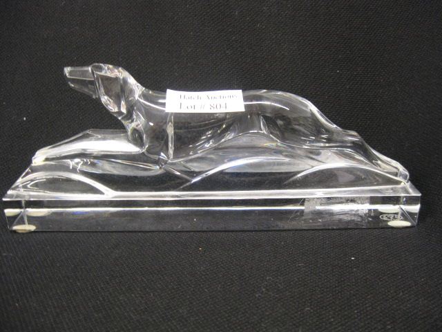 Baccarat Crystal Figurine of a 14d207