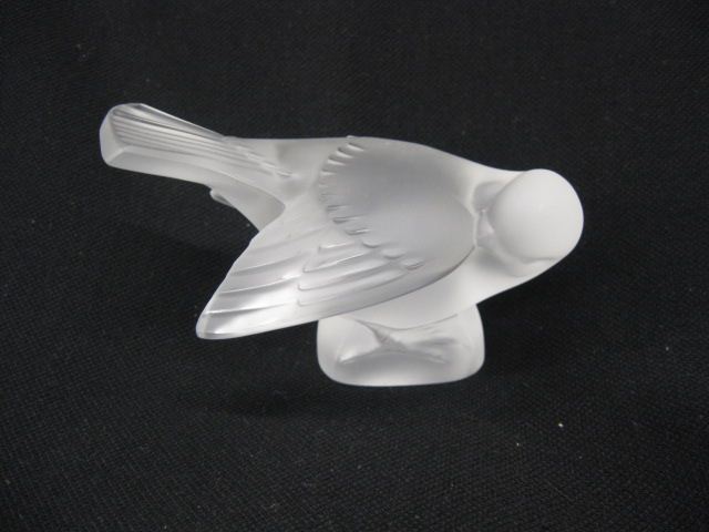 Lalique French Crystal Figurine of a