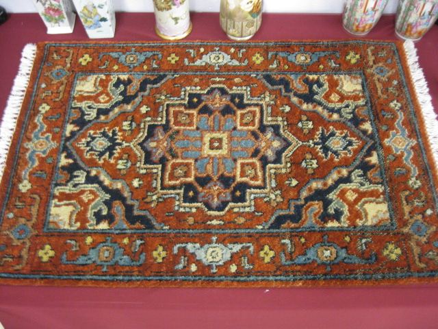 Heriz Persian Handmade Mat geometricdesigns