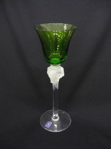 Versace Crystal Goblet emerald 14d243