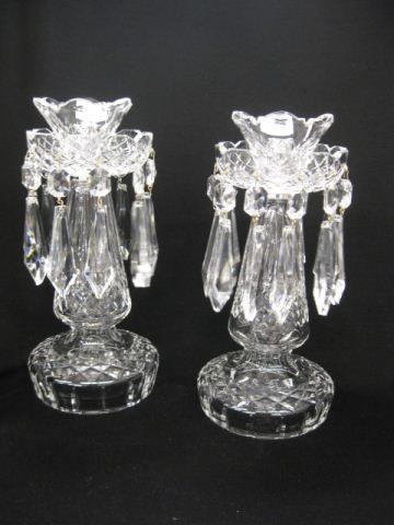 Pair of Waterford Cut Crystal Candlesticksor 14d280