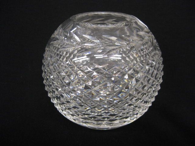 Waterford Cut Crystal Rose Bowl 14d287