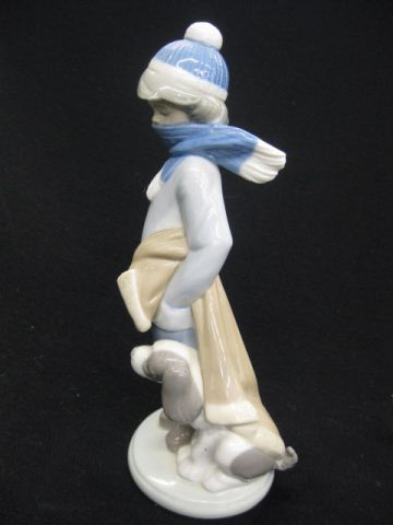 Lladro Porcelain Figurine Winter  14d2f4