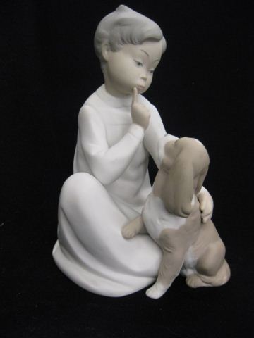 Lladro Porcelain Figurine Boy 14d2f5