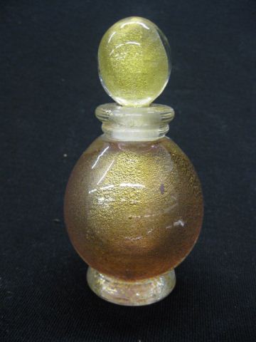 Murano Art Glass Perfume Bottle 14d314
