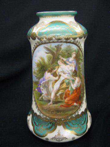 Imperial Crown China Vase maidens