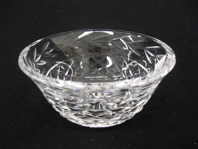 Waterford Cut Crystal Bowl signed 14d396