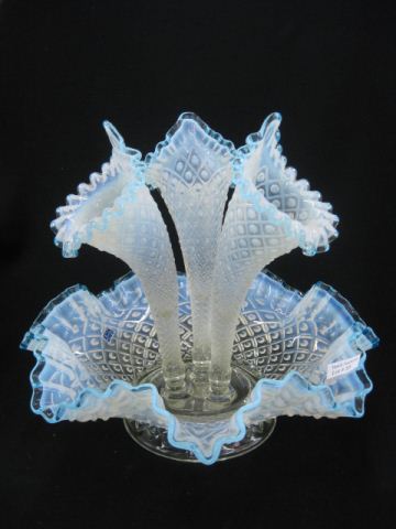 Fenton Opalescent Art Glass Epergne 14d3da