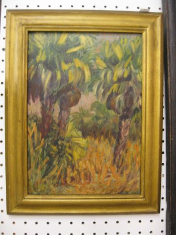 Maxine E. Hutcheson Oil ''Jungle