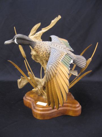 Jim Owens Wood Carving duck in 14d43d