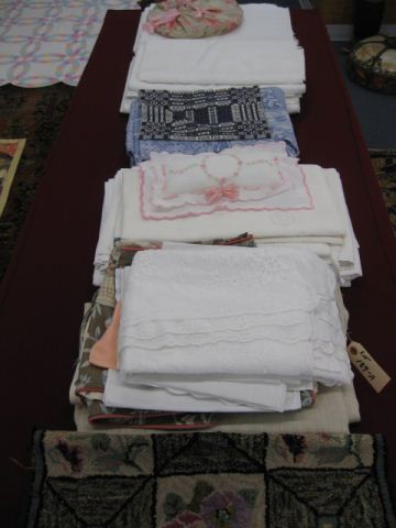 Lot of Linens very clean well organized