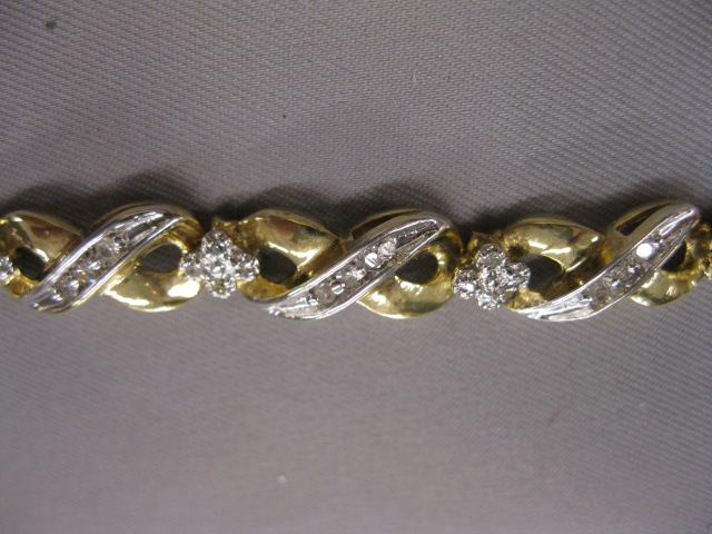 Diamond Bracelet XO style small 14d473