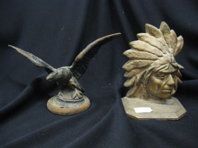 Cast Iron Statue of an Eagle 5 together