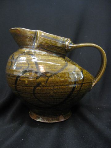 Southern Pottery Pitcher duck decoration