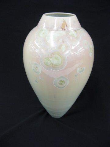 Crystalene Art Pottery Vase pastel