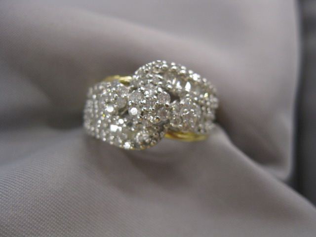 Diamond Ring baguette & round diamonds
