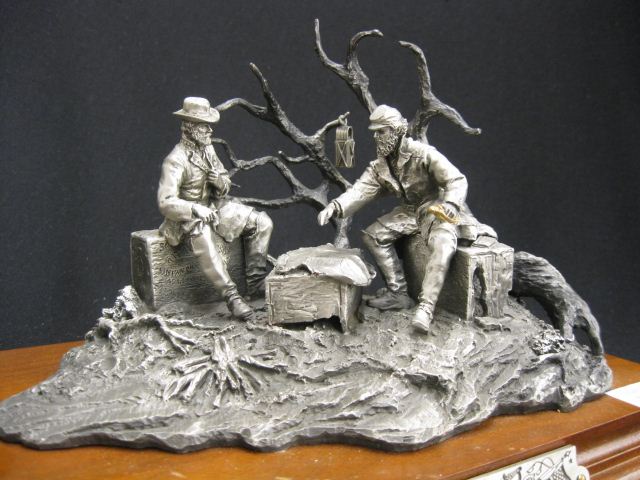 Chilmark Pewter Figurine Lee and Jackson