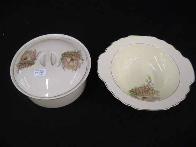 2 pcs Coors Pottery Cookware Lido pattern 14d4de