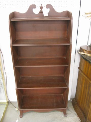 Mahogany Bookshelf five shelf 23  14d52f