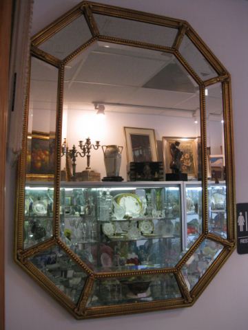 Italian Mirror beveled glass side 14d53e