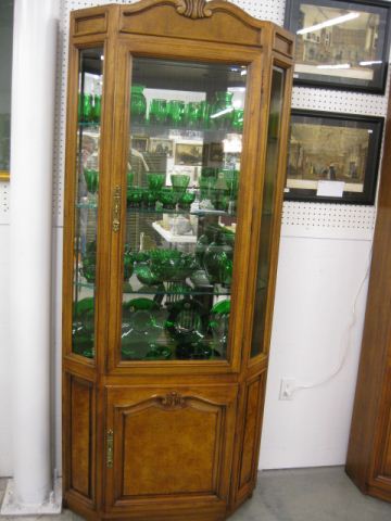 Display Cabinet Glass Above lower