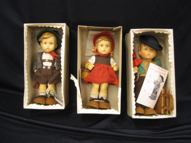 3 Hummel Dolls all original still in