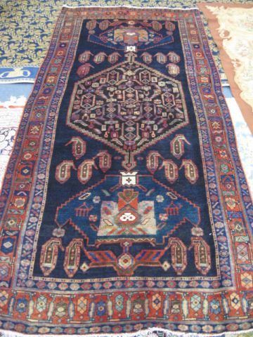 Hamadan Persian Handmade Rug elaborate