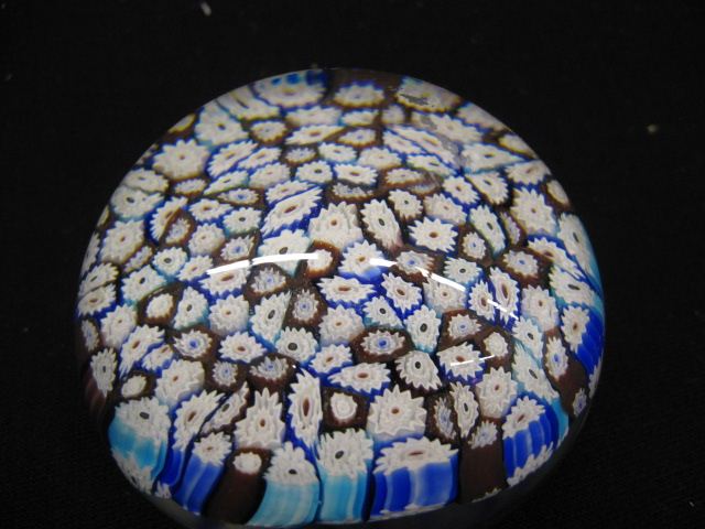 Murano Millefiori Glass Paperweight