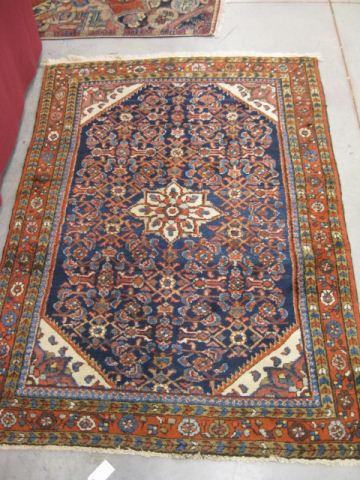 Hamadan Persian Handmade Rug stylized