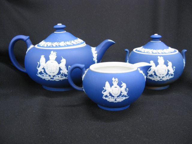 Wedgwood Jasperware Tea Set coronation