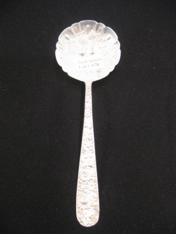 S. Kirk & Son Repousse Berry Spoon