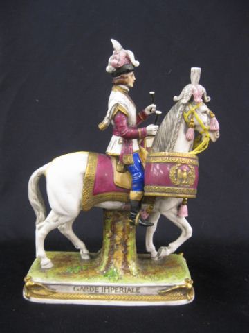 Sitzendorf German Porcelain Napolionicfigurine 14d63f