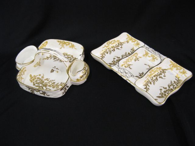 2 pcs. Hammersly Porcelain ''Golden