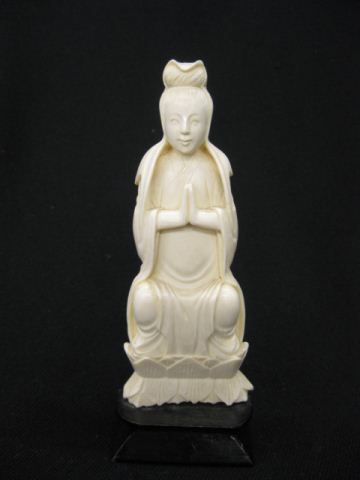 Chinese Carved Ivory Figurine of a goddess