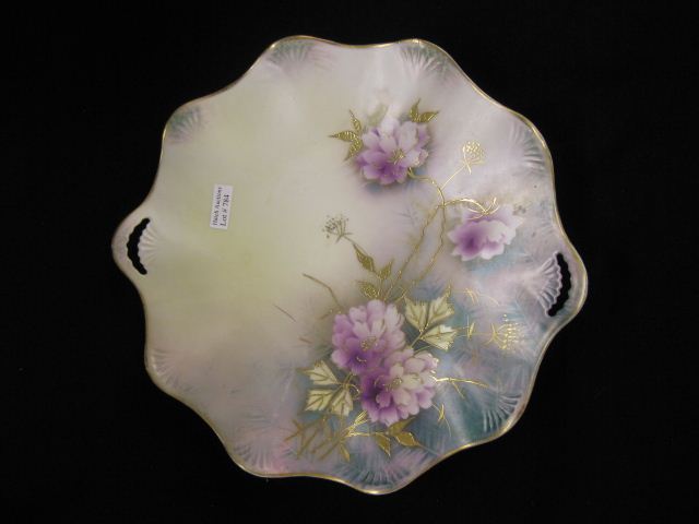 R S Prussia Porcelain Cake Plate 14d6f2