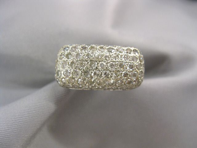 Diamond Ring signed Levian wide 14d6f9