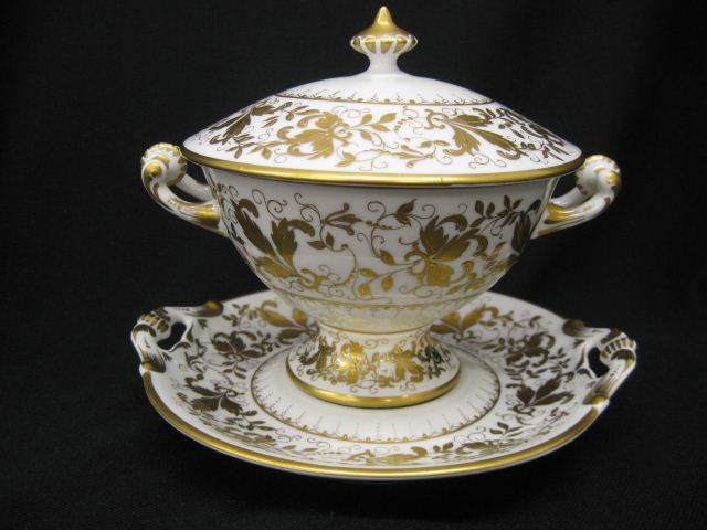 Fine French Porcelain Covered Dish